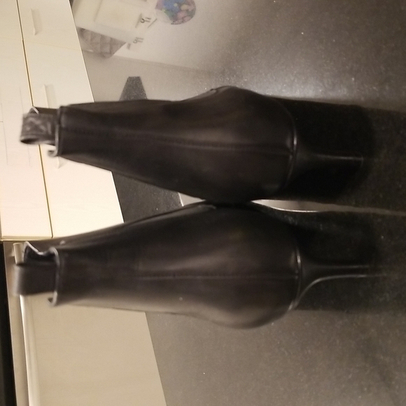 💕ANINE BING💕 Stevie Boots ~ Black Leather 37 New Without Box - Picture 15 of 16